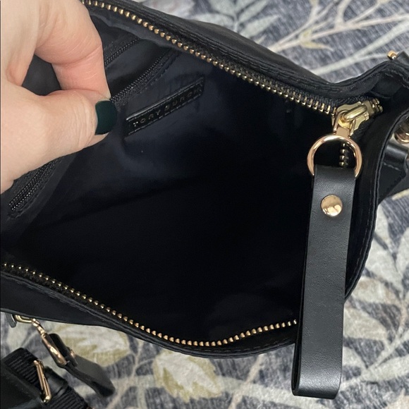 SALE Tory Burch Tilda Black Crossbody Bag EUC - Picture 7 of 10